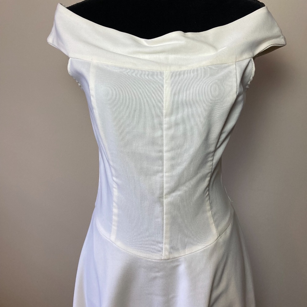 Ruby Rox Dress, White, Size S - Picture 2 of 6